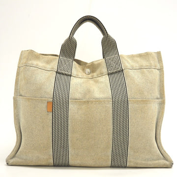 HERMES/ New Fool Toe MM Tote Bag Gray Ladies