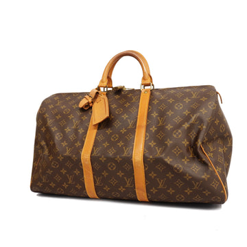 LOUIS VUITTONAuth  Monogram Keepol 50 M41426 Boston Bag