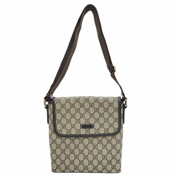 Gucci GG Supreme Shoulder Bag 223666 Beige