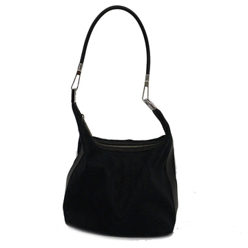 GUCCIAuth  Shoulder Bag 001 3814 Women's GG Canvas Black