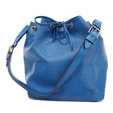 LOUIS VUITTON Shoulder Bag Epi Petit Noe M44105 Toledo Blue Ladies