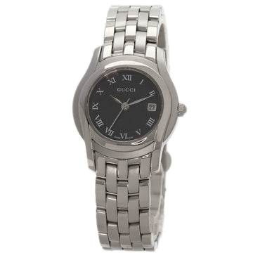 GUCCI 5500L Watch Stainless Steel/SS Ladies