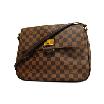 LOUIS VUITTON Shoulder Bag Damier Bouzas Roseberry N41178 Brown Women's