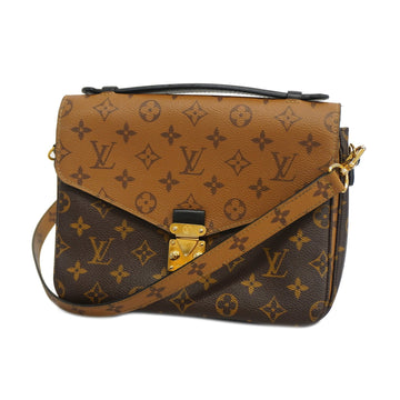 LOUIS VUITTONAuth  Monogram Reverse 2way Bag Pochette Metis MM M44876