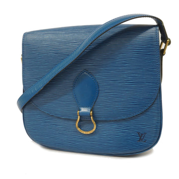 LOUIS VUITTONAuth  Epi Sun Crew M52195 Women's Shoulder Bag Toledo Blue