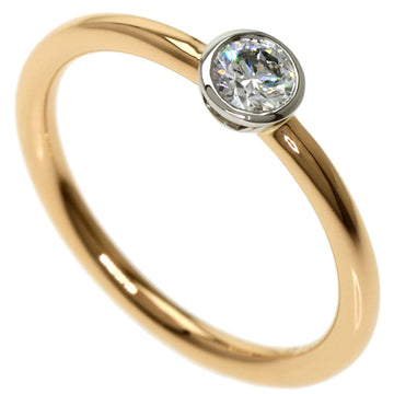 TIFFANY Bizet diamond ring K18 yellow gold PT950 Ladies &Co.