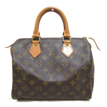 LOUIS VUITTON Speedy 25 handbag Brown Monogram PVC coated canvas M41528