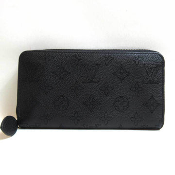 LOUIS VUITTON Wallet Zippy Long Round Zipper Noir Black Women's Monogram Mahina M61867 LOUISVUITTON