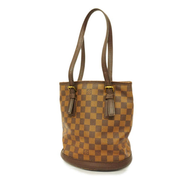 LOUIS VUITTON Tote Bag Damier Marais N42240 Ebene Ladies