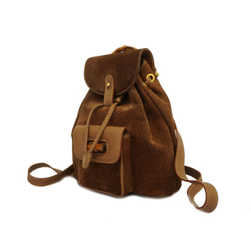 GUCCIAuth  Bamboo Rucksack 003 1705 0030 Women's Suede Backpack Brown