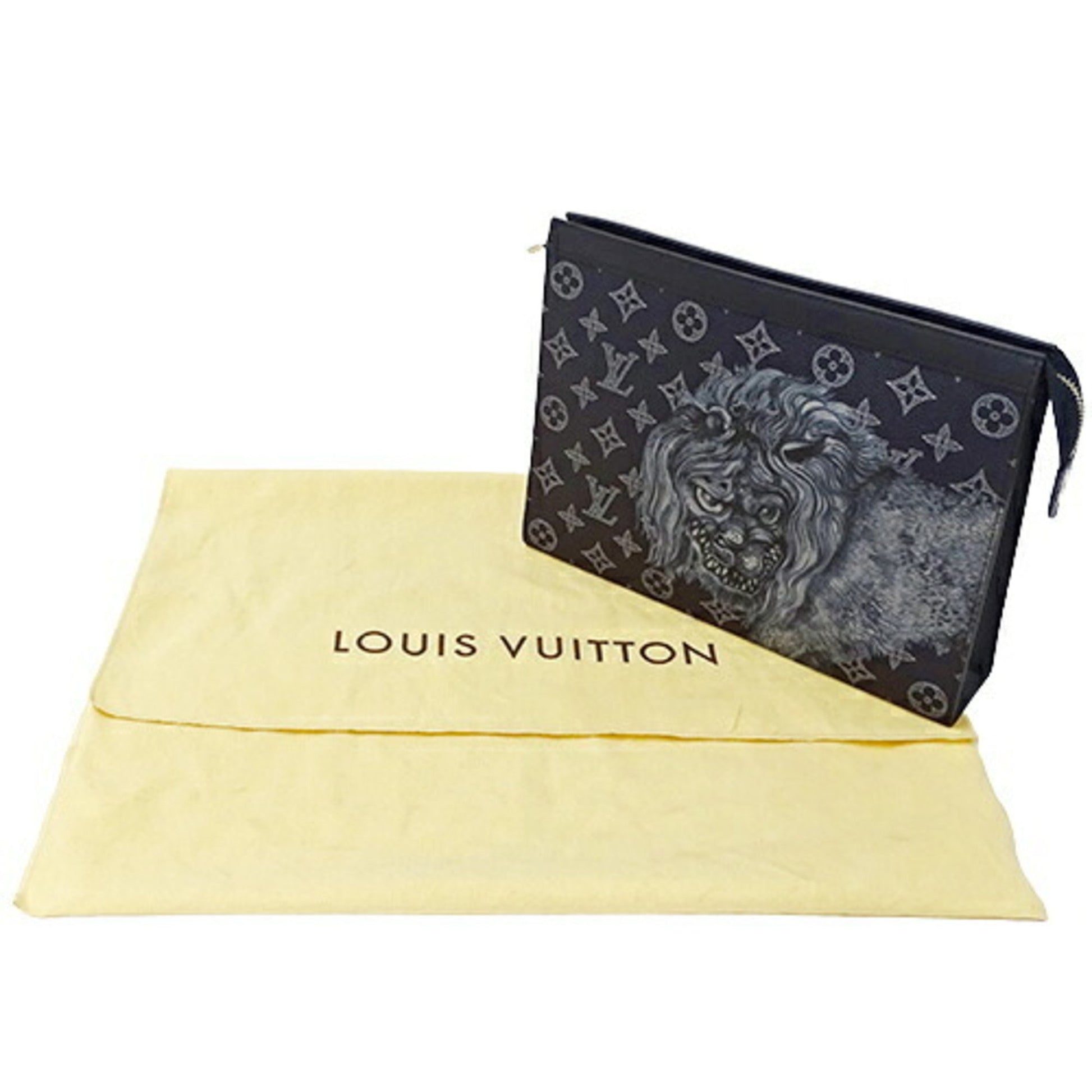 Louis Vuitton Monogram Savane Pochette Voyage MM Chapman Bros In