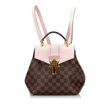 Louis Vuitton Damier Clapton Rucksack Backpack N42262 Magnolia Pink PVC Leather Women's LOUIS VUITTON