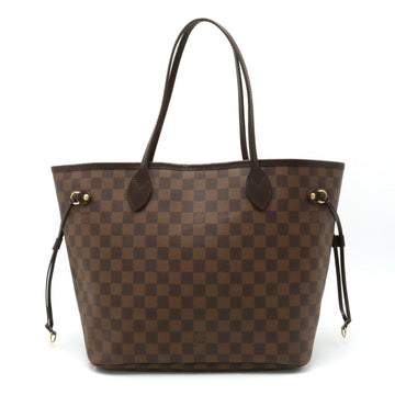 LOUIS VUITTON Damier Neverfull MM Tote Bag Shoulder N51105