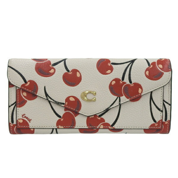 COACH®  Card Case With Cherry Print