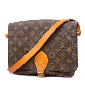 LOUIS VUITTON Shoulder Bag Monogram Cartesier 26 M51252 Brown Ladies