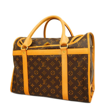 LOUIS VUITTON Pet Bag Monogram Sacchan 40 M42024 Brown Men's Women's Unisex