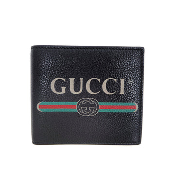 GUCCI 496316 Bi-fold wallet Black