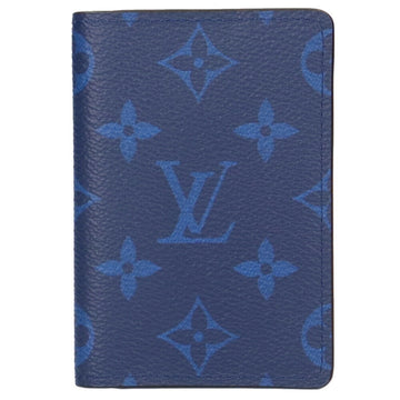 LOUIS VUITTON Organizer Doupoche Taiga Rama Card Case Unisex