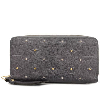 LOUIS VUITTONAuth  Monogram Empreinte Zippy Wallet M61442 Women's Long Wallet