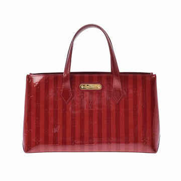 Louis Vuitton Vernis Wilshire PM Pomme d'Amour M91702 Women's Monogram Handbag