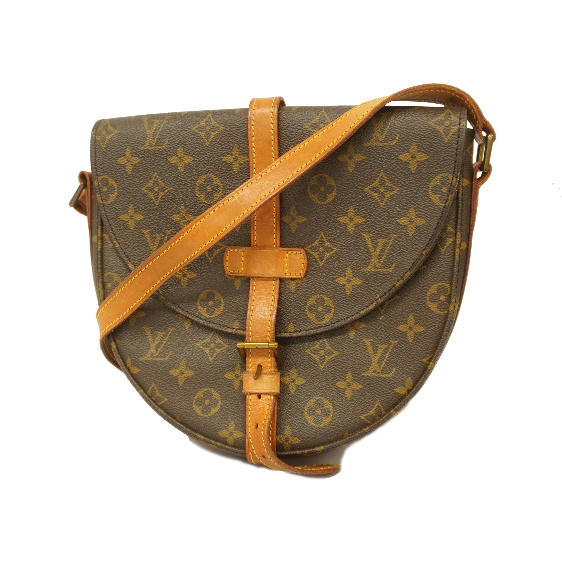 Auth Louis Vuitton Monogram Chantilly GM M40647 Women's Shoulder Bag