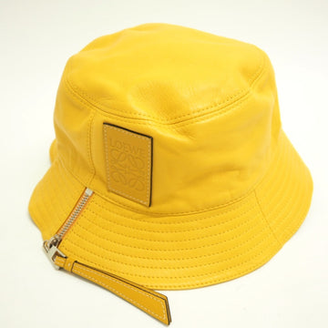 LOEWE Fisherman Hat Bucket Anagram Yellow Unisex