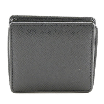 LOUIS VUITTON Portomone Boite Coin Case M30382 Taiga Ardoise Black TA1101 Men's