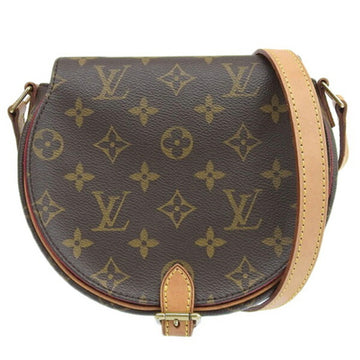 LOUIS VUITTON Monogram Tambourine Shoulder Bag M51179 Brown Women's