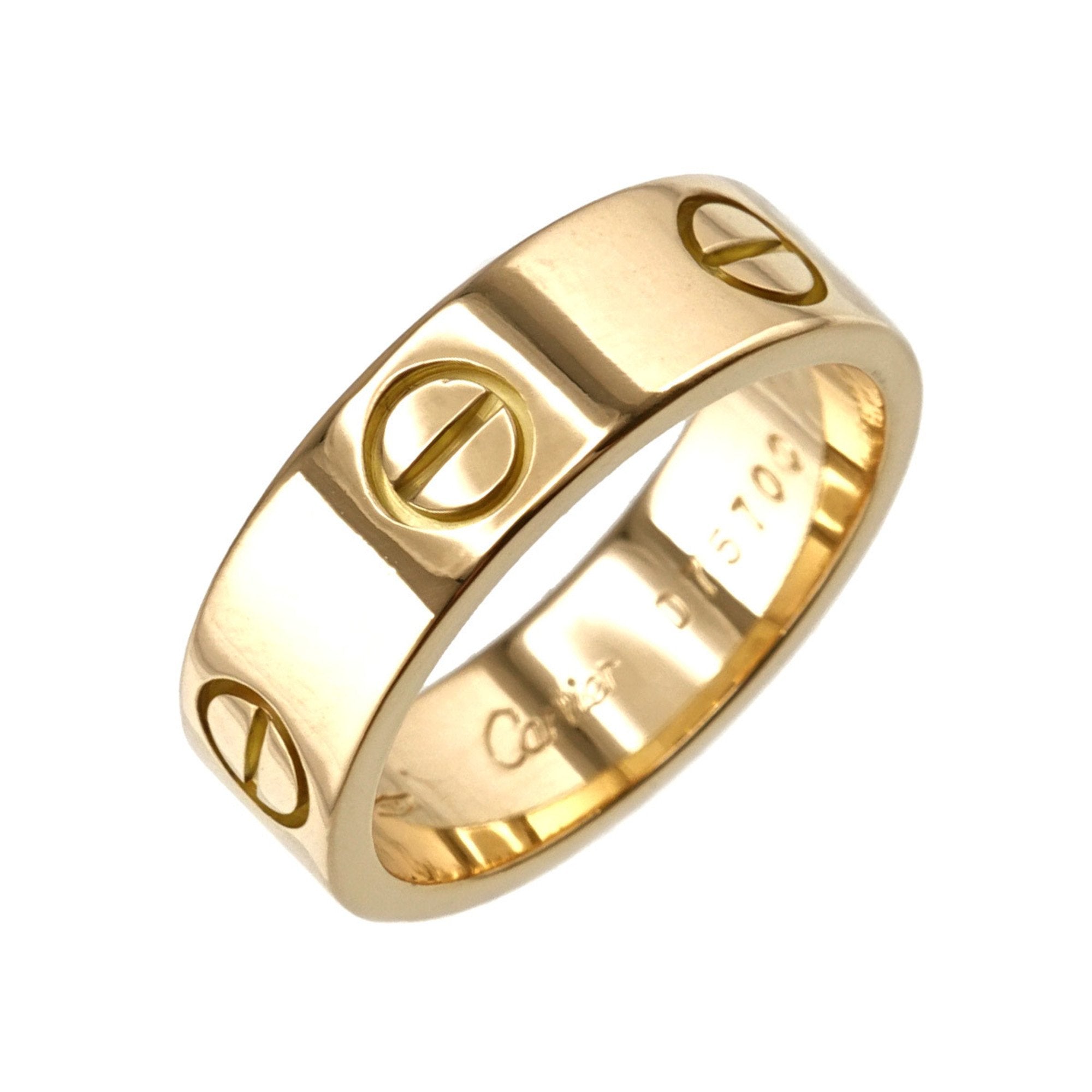 CARTIER love 51 ring K18 YG yellow gold 750 Love Ring