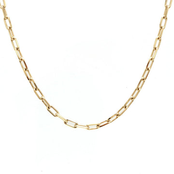 CARTIER Santos de Necklace Dumont Chain K18YG 750YG Yellow Gold B7224582