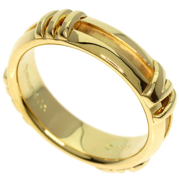 TIFFANY Atlas Nutric Ring K18 Yellow Gold Women's &Co.