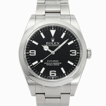 ROLEX Explorer 214270 Black Dial Watch Men's