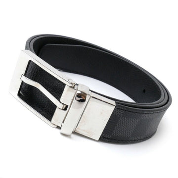 LOUIS VUITTON Suntulle Seattle 30MM Reversible Belt Damier Graphite Black M6834 Men's