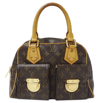 Louis Vuitton Bag Monogram Women's Handbag Manhattan PM M40026 Brown