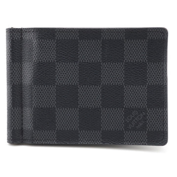 LOUIS VUITTON N61000 Portefeuille Pants Damier Graphite Bill Purse Black Men's