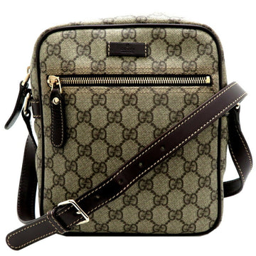 GUCCI GG Supreme Women's/Men's Shoulder Bag 233268 Brown