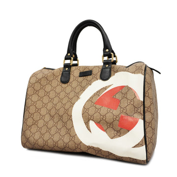 Gucci Handbag 195451 Women's GG Supreme Handbag Beige