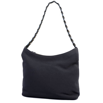 SALVATORE FERRAGAMOAuth  Shoulder Bag Women's Canvas Shoulder Bag Gray