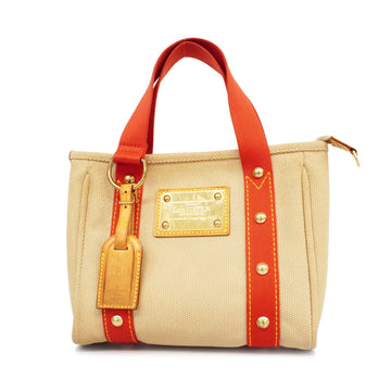 LOUIS VUITTONAuth  Antigua Cabas PM M40038 Women's Handbag Beige