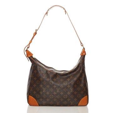 Louis Vuitton Monogram Boulogne GM One Shoulder Bag M51260 Brown PVC Leather Ladies LOUIS VUITTON