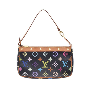 Louis Vuitton Multicolor Pochette Accessoir Noir M92648 Ladies Monogram