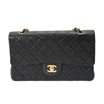 CHANEL Matelasse Chain Shoulder Black AS1160 Women's Lambskin Bag