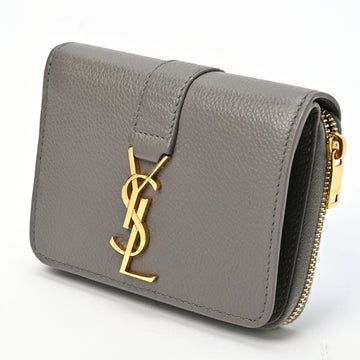 SAINT LAURENT Zip YSL Line Wallet 532867