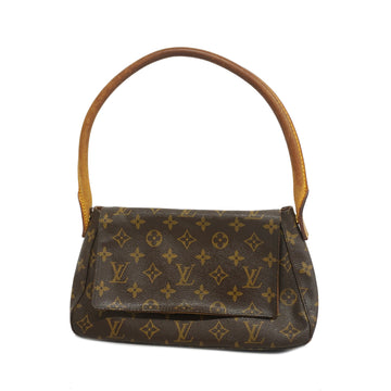 LOUIS VUITTONAuth  Monogram Mini Looping M51147 Women's Shoulder Bag