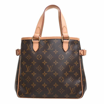 LOUIS VUITTON Monogram Batignolles Tote Bag M51156 Brown Women's