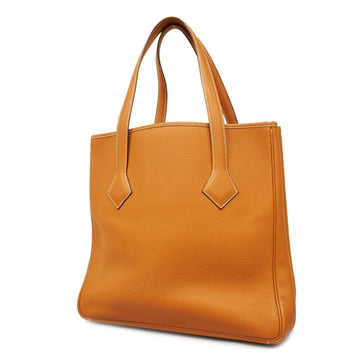 HERMESAuth  Victoria Cabas 32 J Stamp Women's Togo Leather Tote Bag Gold