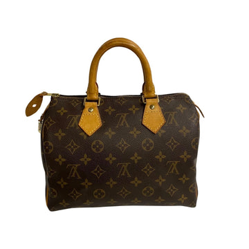 LOUIS VUITTON Speedy 25 Monogram Leather Handbag Boston Bag 3mnj98-2