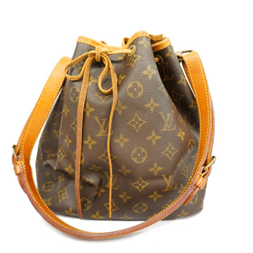 LOUIS VUITTONAuth  Monogram Petit Noe M42226 Women's Shoulder Bag