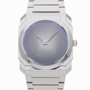 BVLGARI Octo Finissimo Kazuyo Sejima Limited Edition World 360 Silver 103710 Men's Watch