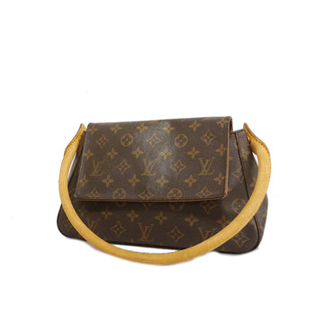 LOUIS VUITTONAuth  Monogram Mini Looping M51147 Women's Shoulder Bag